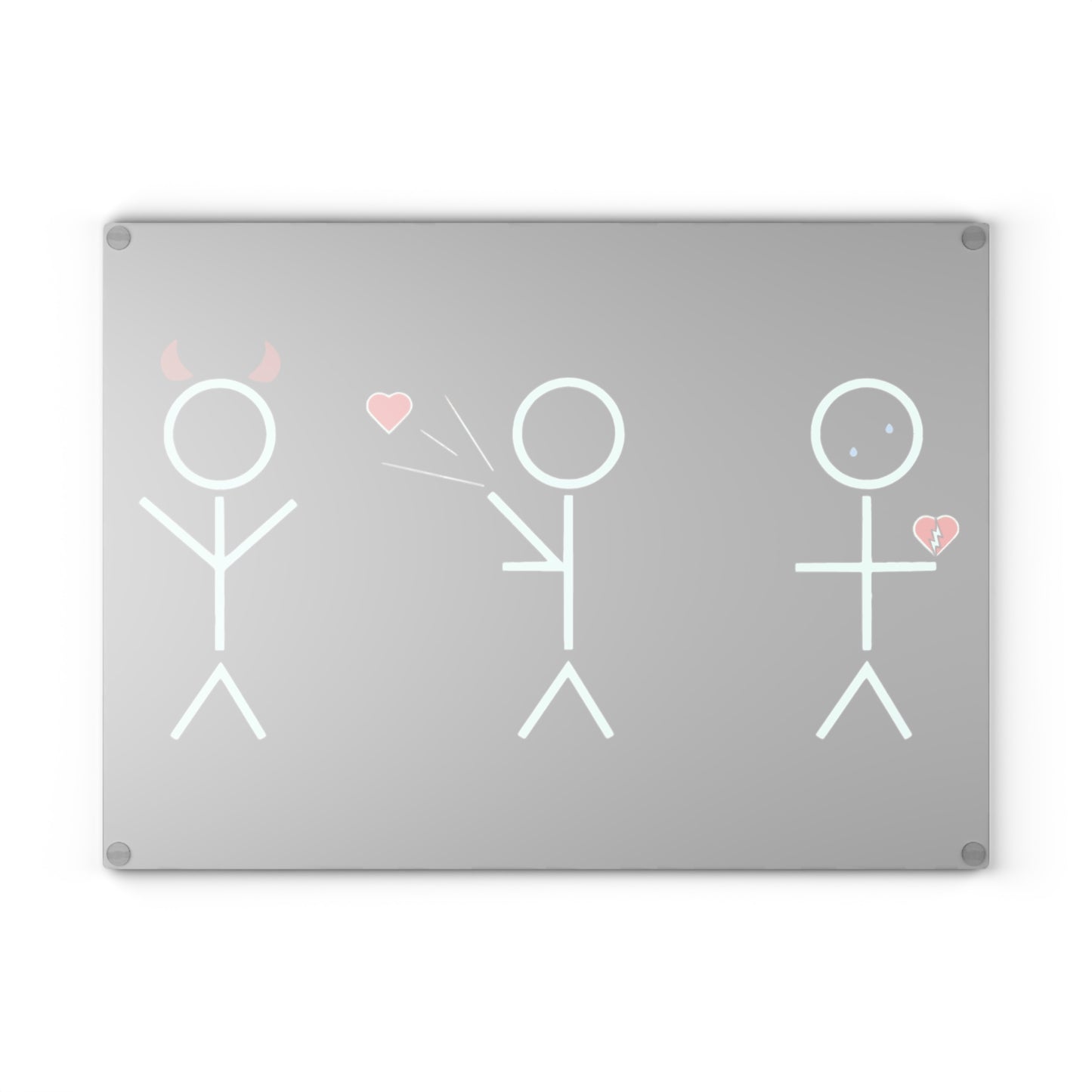 The Beginning Glass Cutting Board