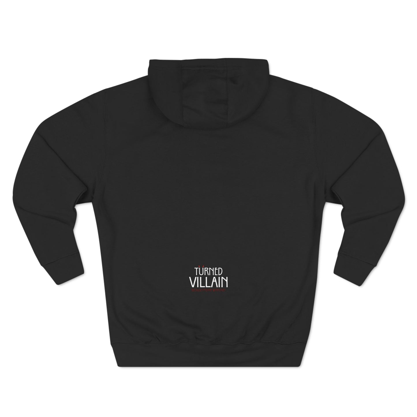Loves Me Not Three-Panel Fleece Hoodie