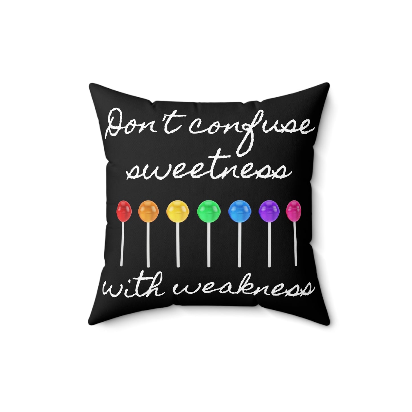 Don't Confuse Square Pillow