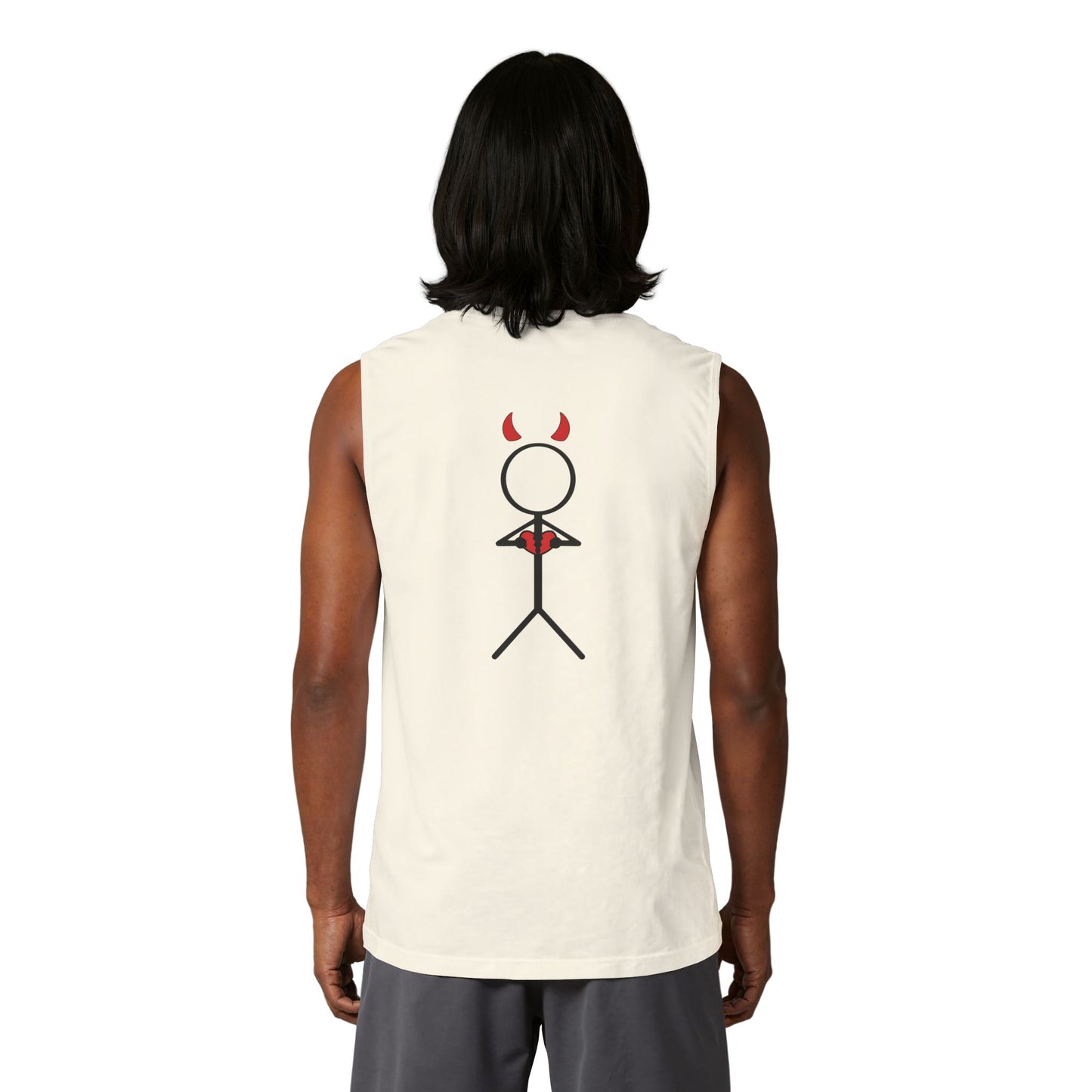 Muscle Tank — "Due to Personal Reasons I've Turned Villain" Graphic Tank Top