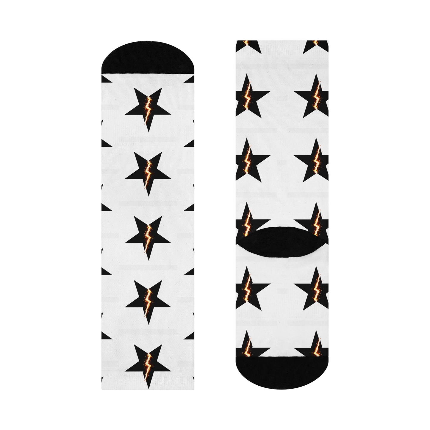 Broken Star Cushioned Crew Socks
