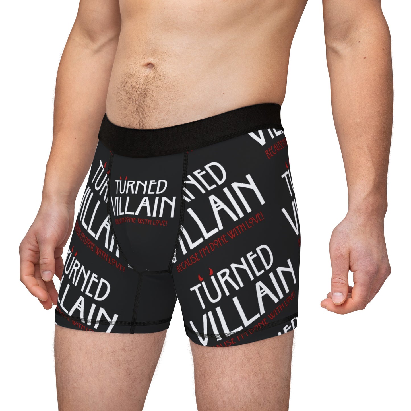 Turned Villain Men's Boxers