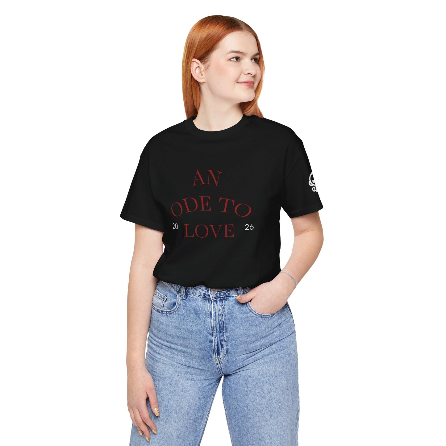 An Ode to Love Tee — “Turned Villain” Back Graphic Short Sleeve Shirt