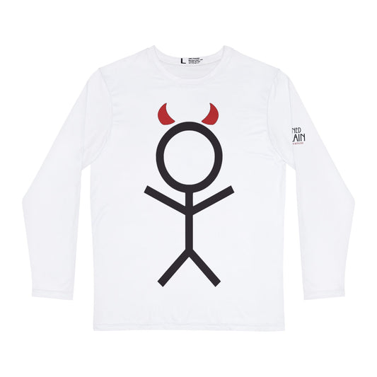 BFH Stickman White Long Sleeve Shirt