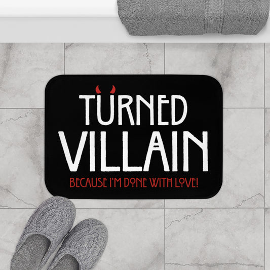 Turned Villain Bath Mat