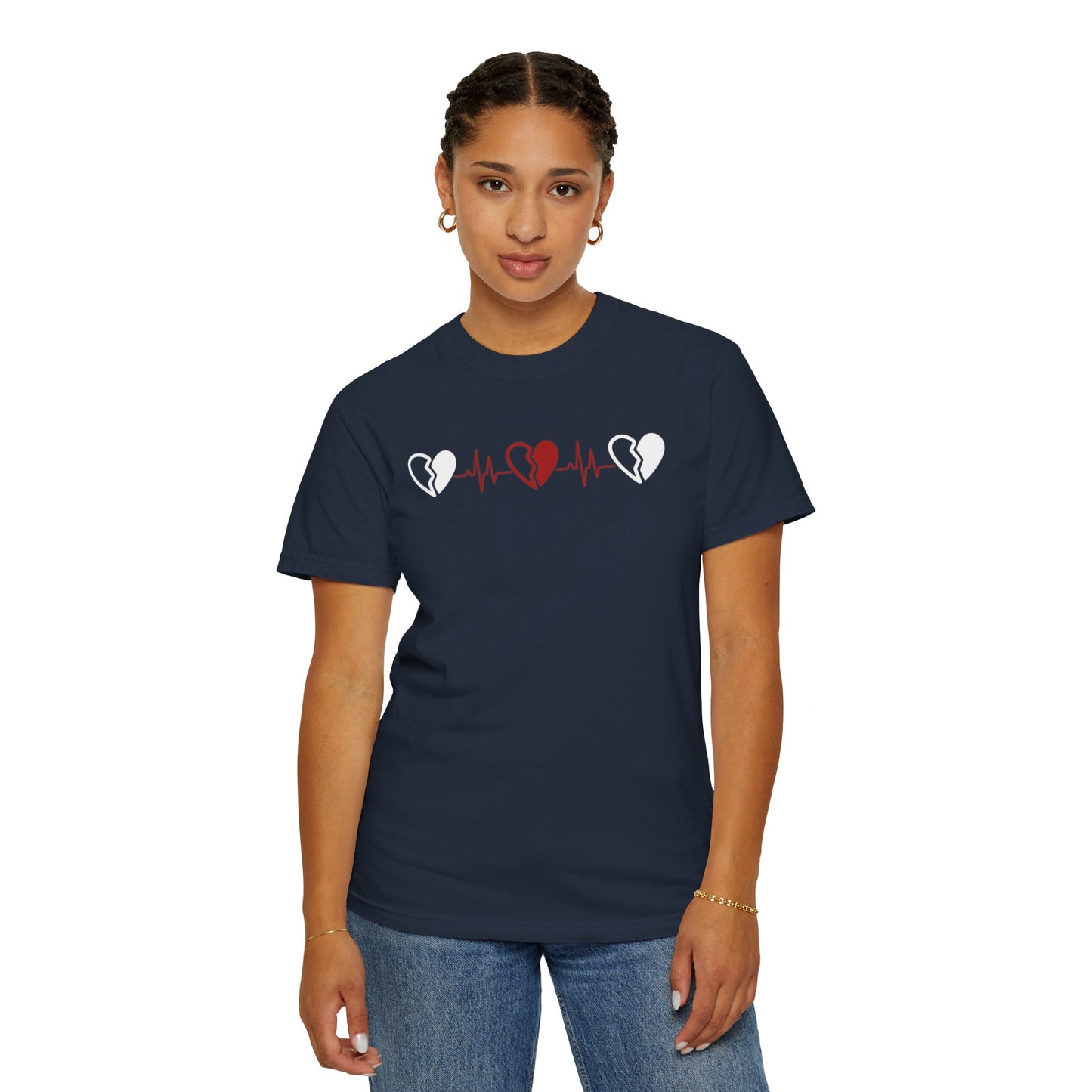 Broken Heartbeat Unisex T-shirt