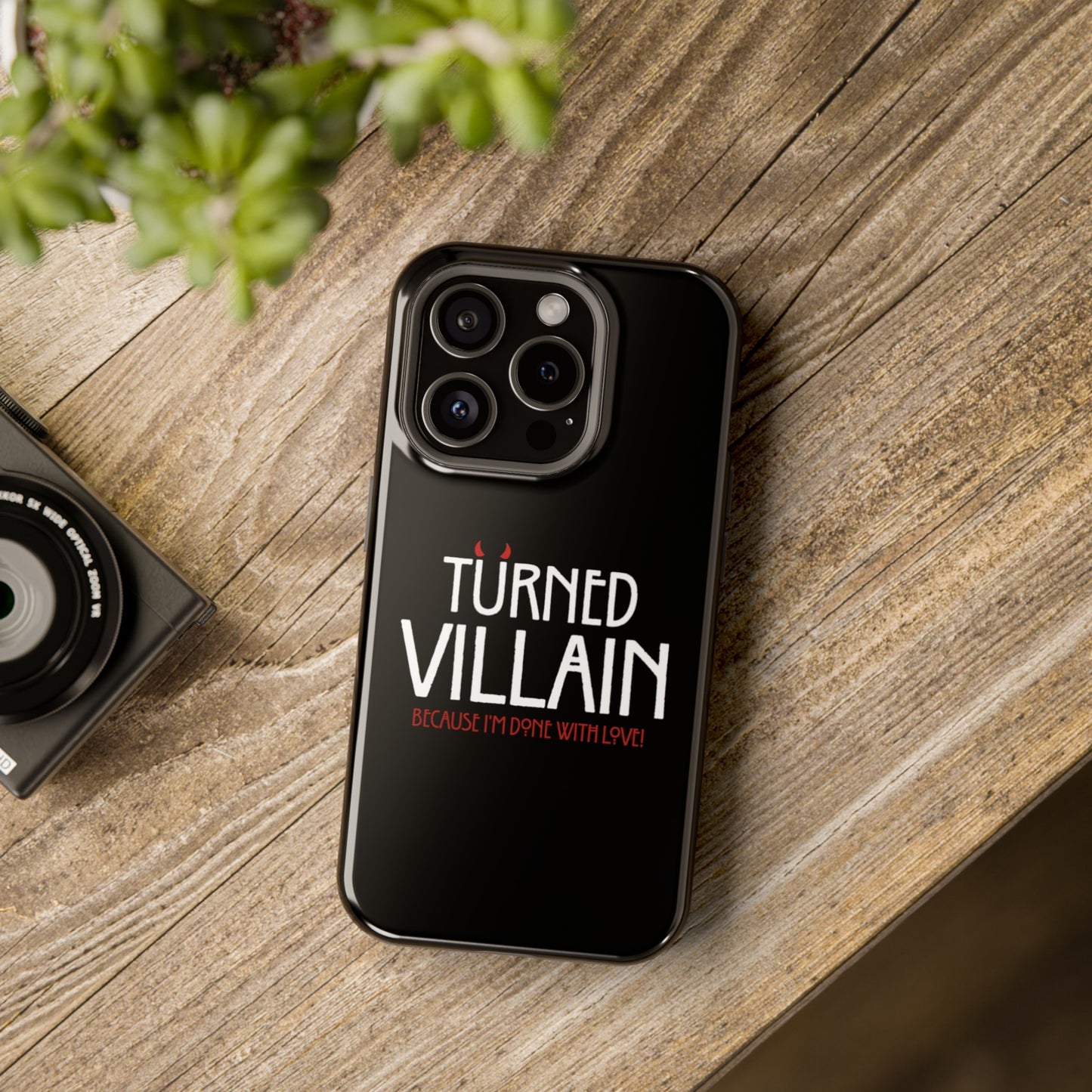 Turned Villain Iphone Case