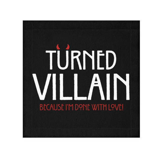 Turned Villain Face Towel