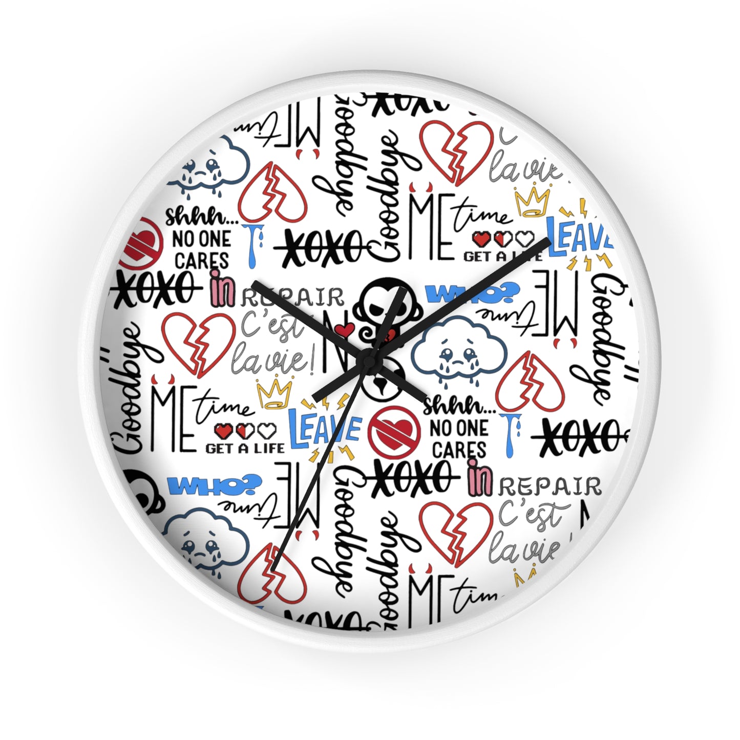 Me Time Wall Clock