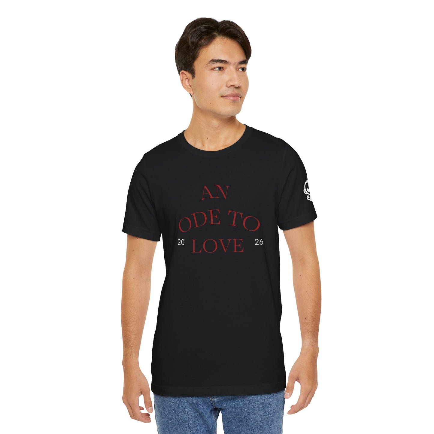 An Ode to Love Tee — “Turned Villain” Back Graphic Short Sleeve Shirt