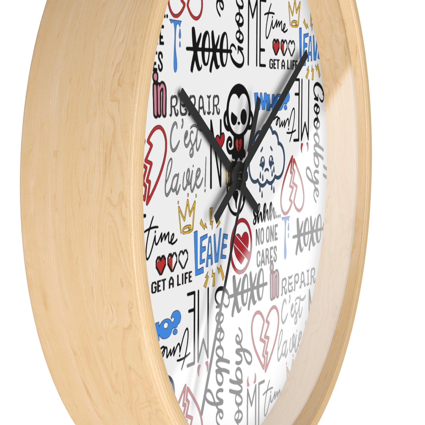 Me Time Wall Clock