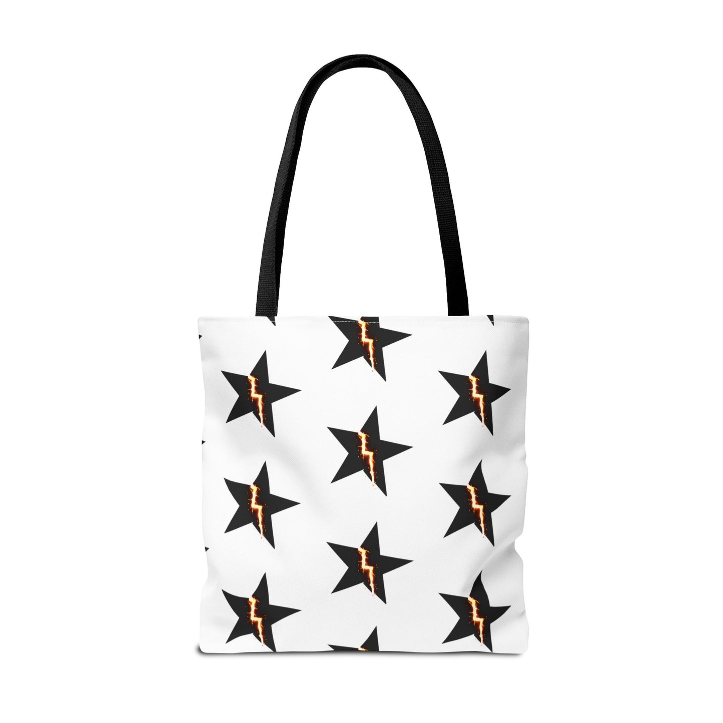 Broken Star Tote Bag — Patterned Reusable Grocery & Everyday Carry Tote