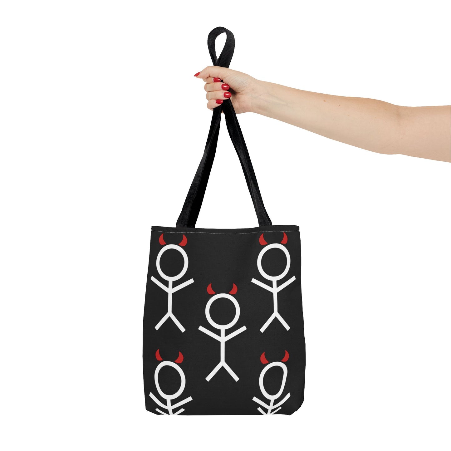 Born From Heartbreak Stickman Tote Bag