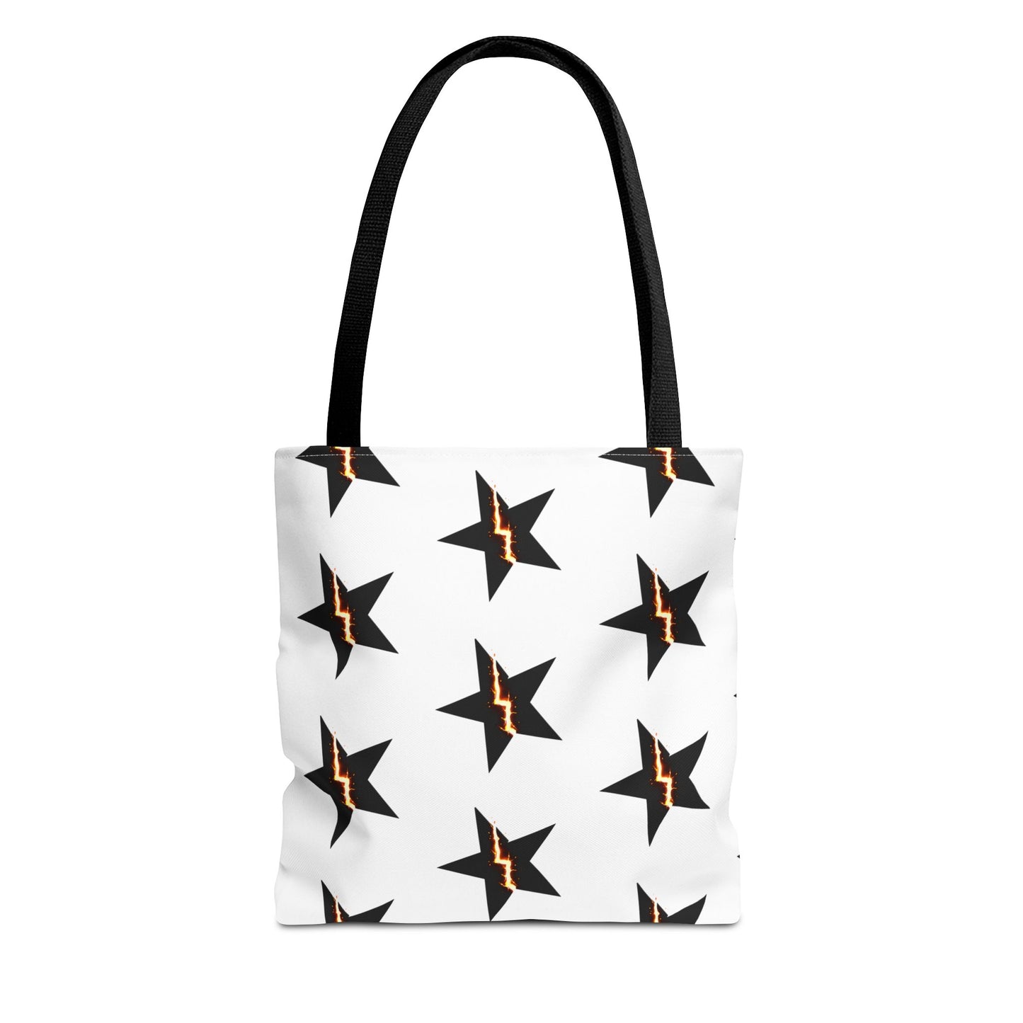 Broken Star Tote Bag — Patterned Reusable Grocery & Everyday Carry Tote