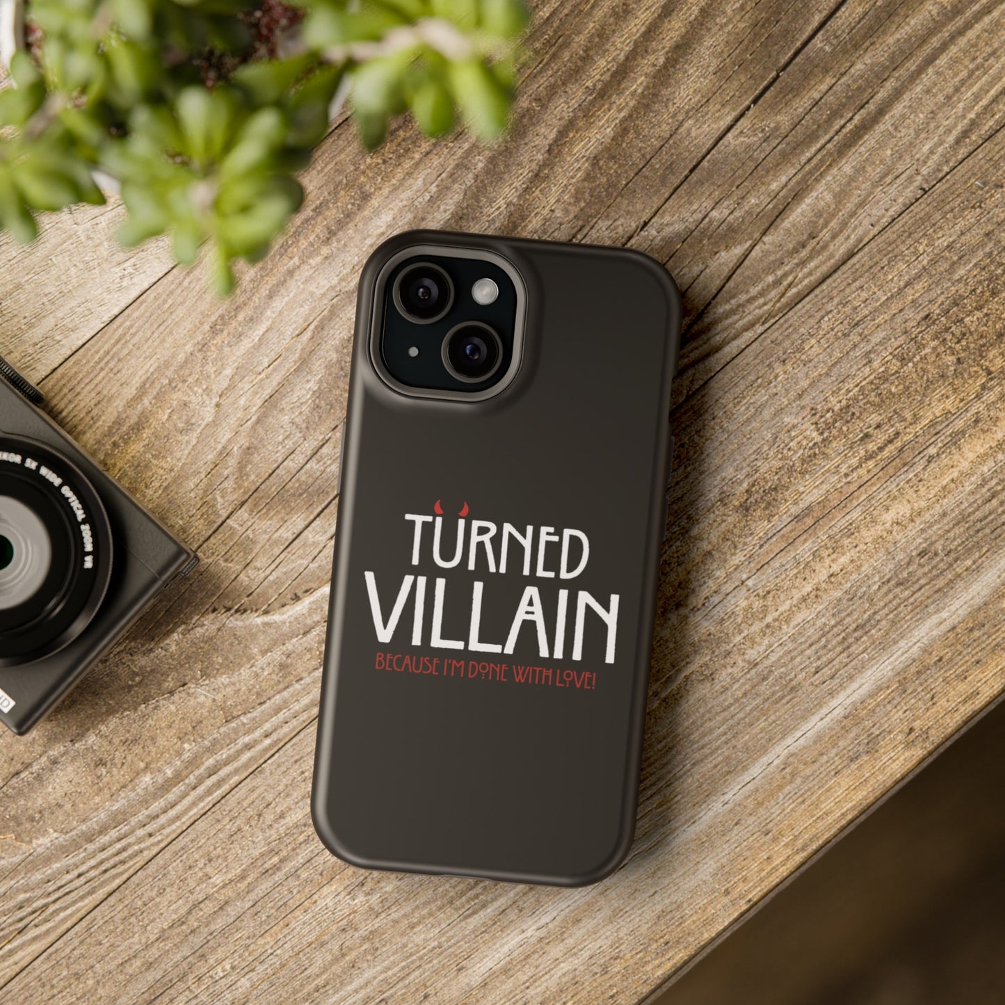 Turned Villain Iphone Case