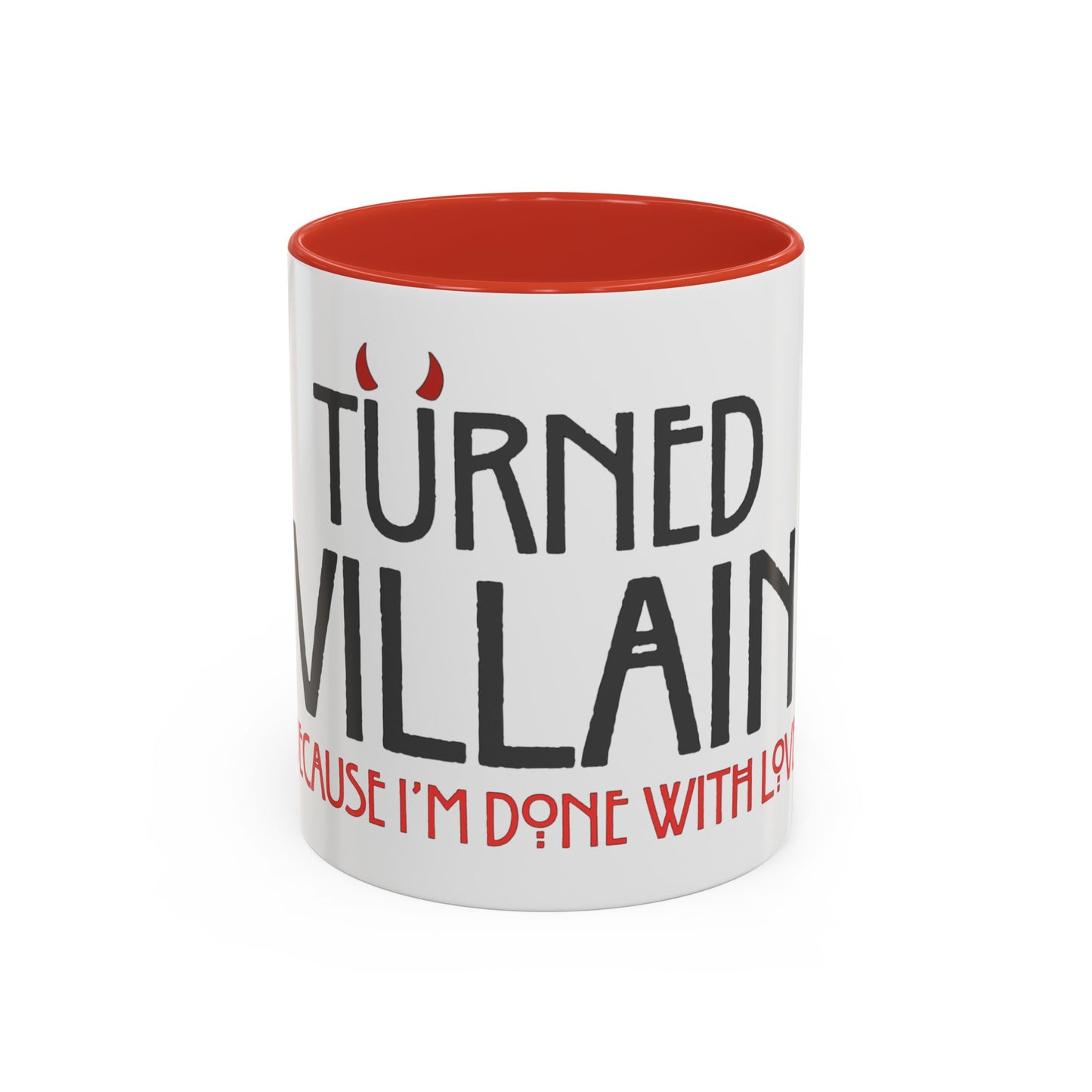 Turned Villain Accent Coffee Mug