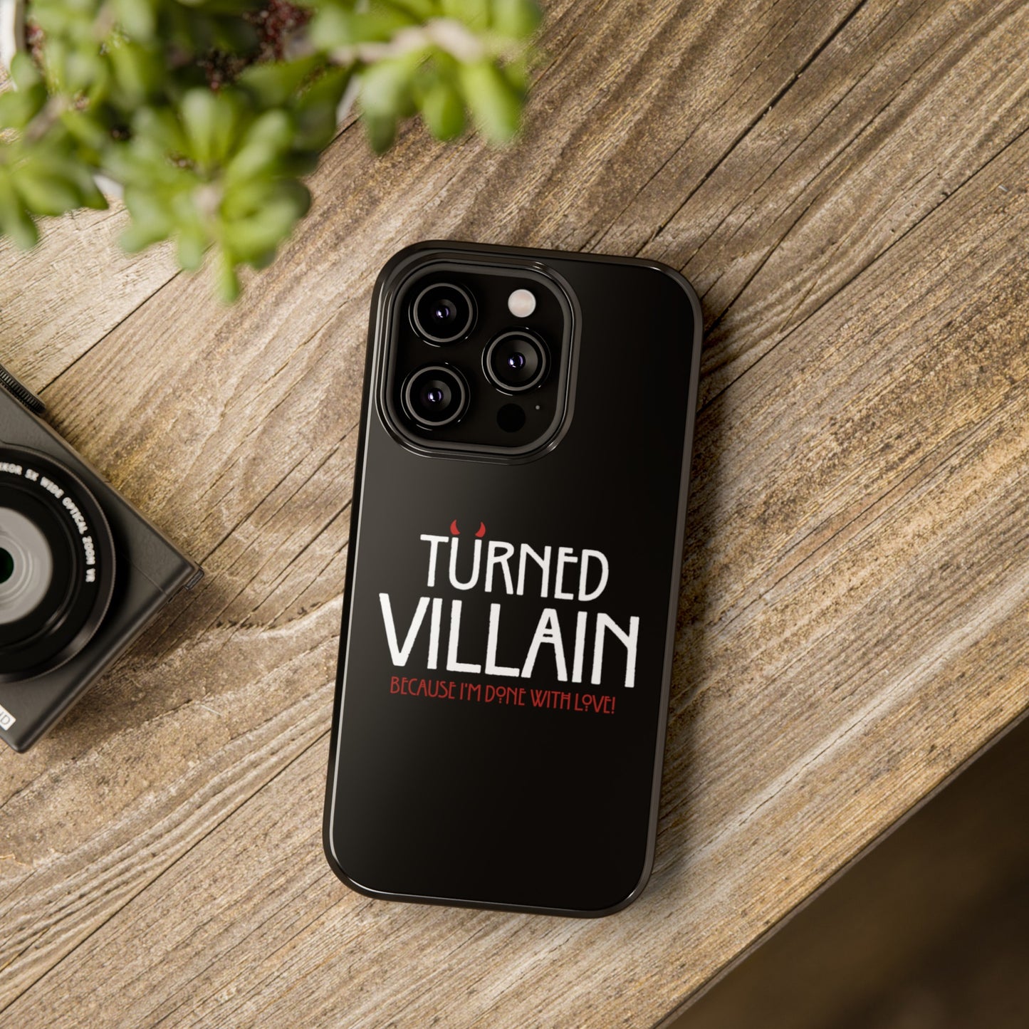 Turned Villain Iphone Case