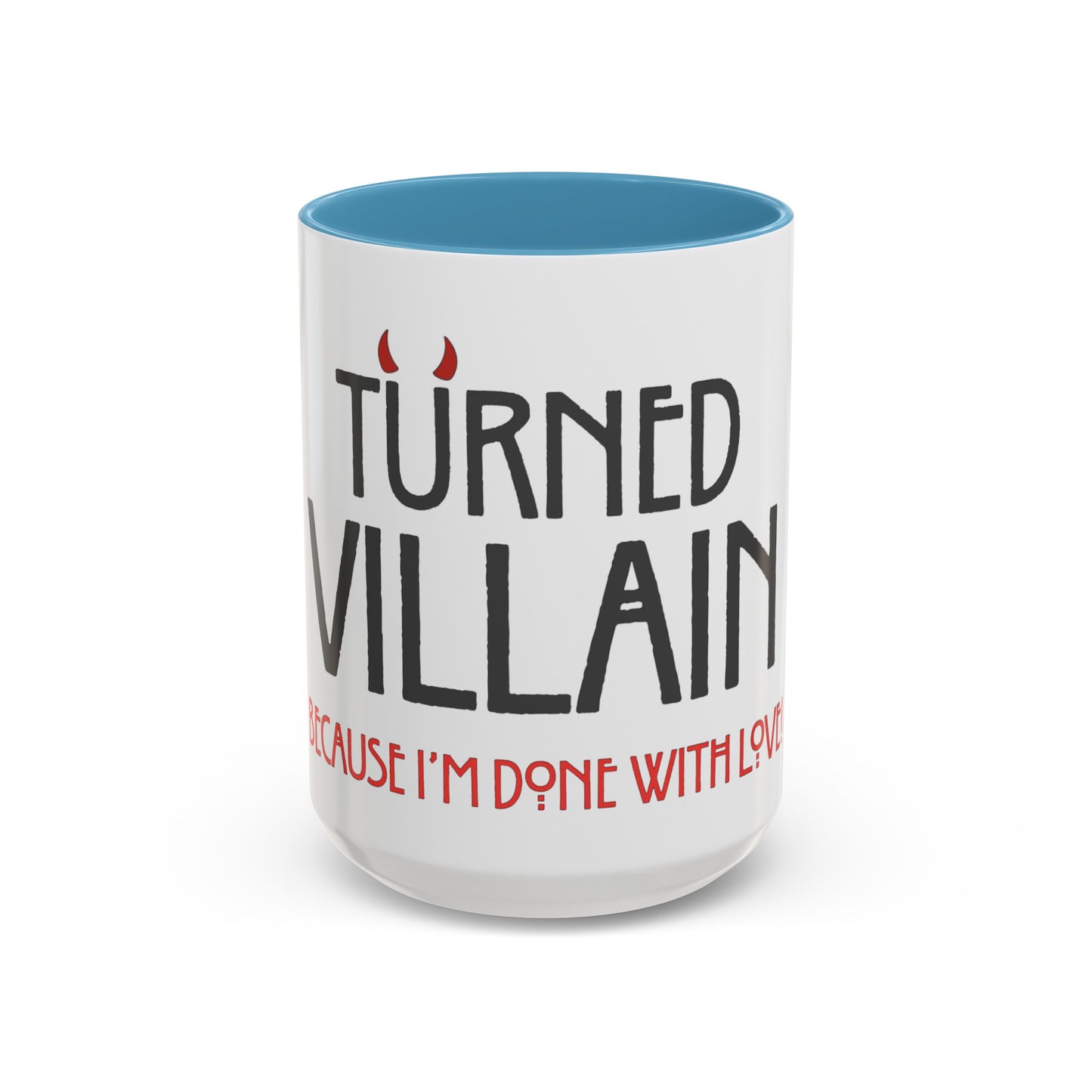 Turned Villain Accent Coffee Mug