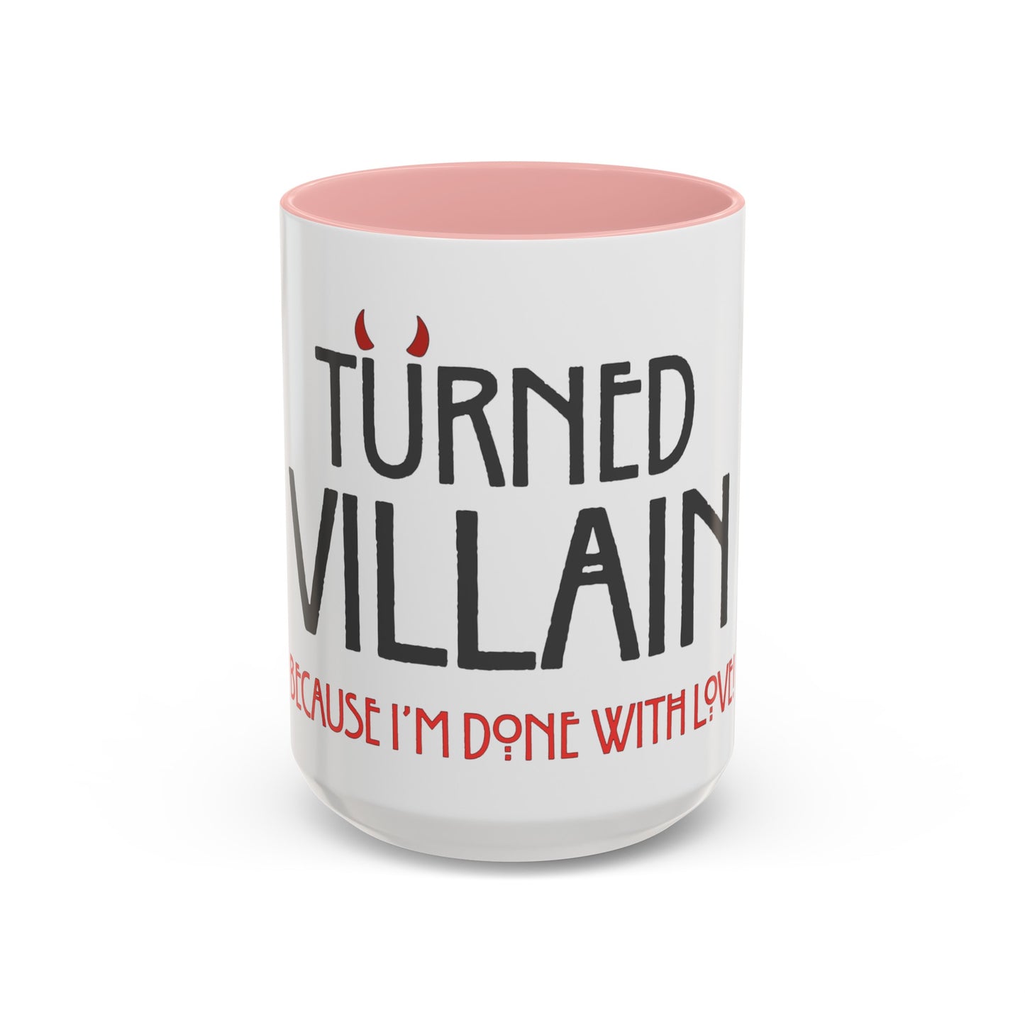 Turned Villain Accent Coffee Mug