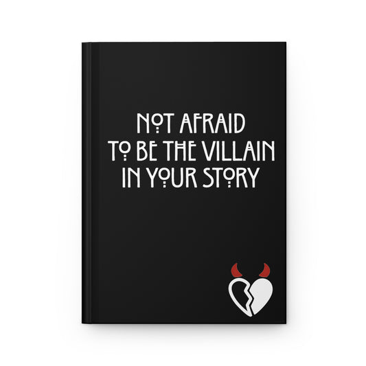 Not Afraid Hardcover Journal Matte