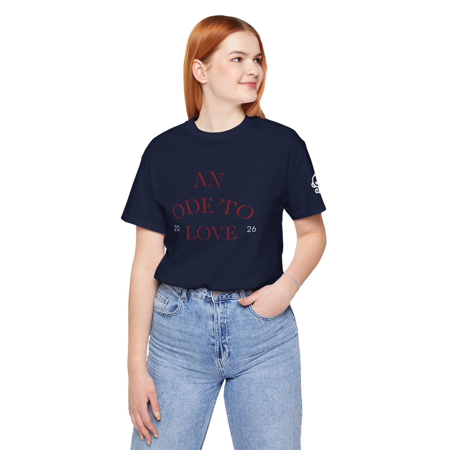 An Ode to Love Tee — “Turned Villain” Back Graphic Short Sleeve Shirt