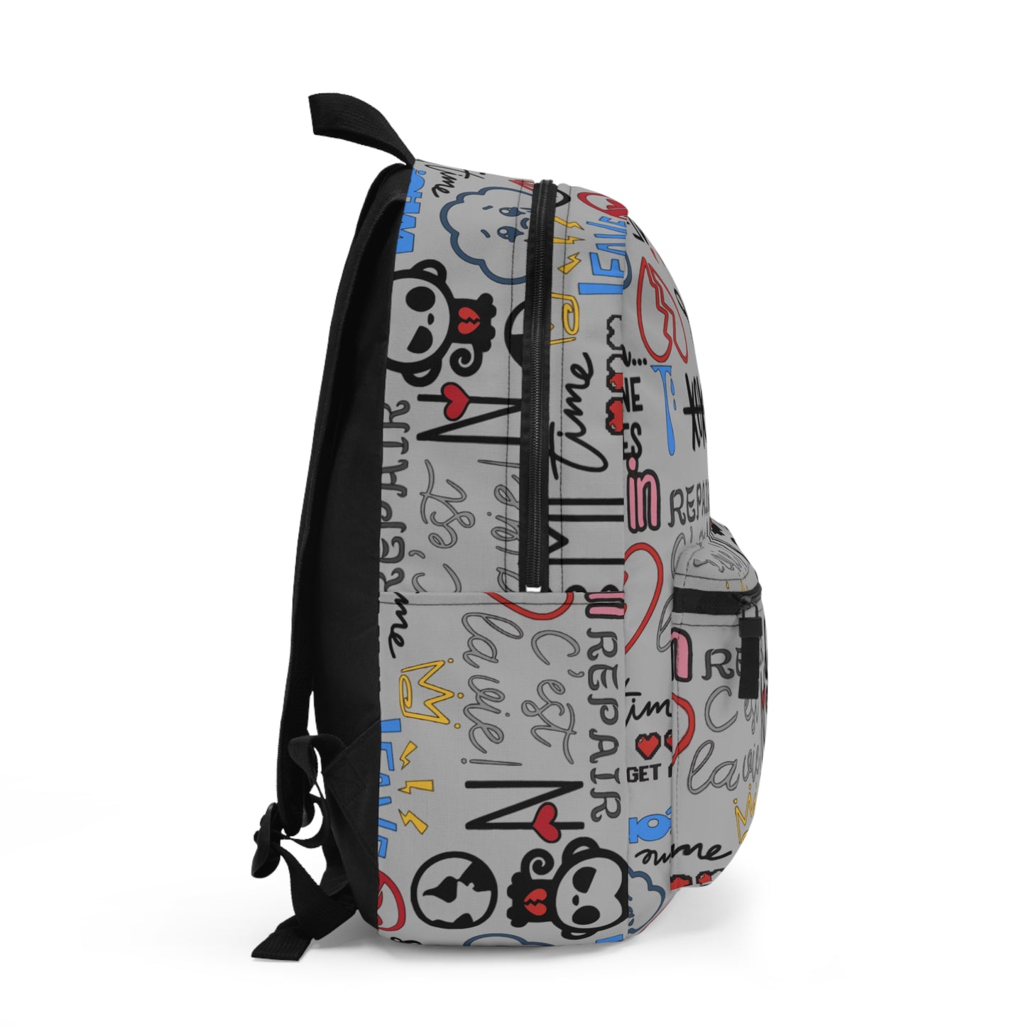 Me Time Gray Backpack