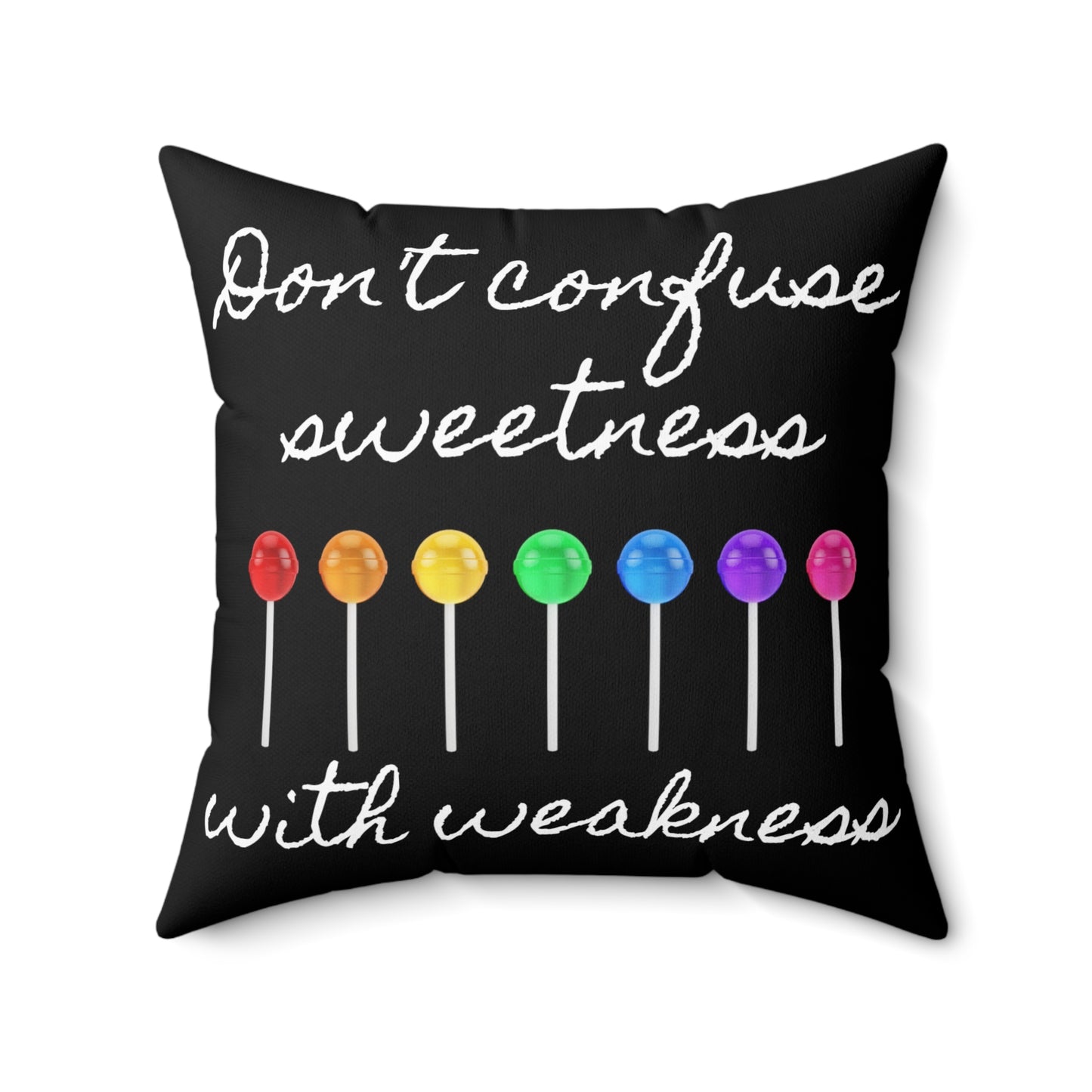 Don't Confuse Square Pillow