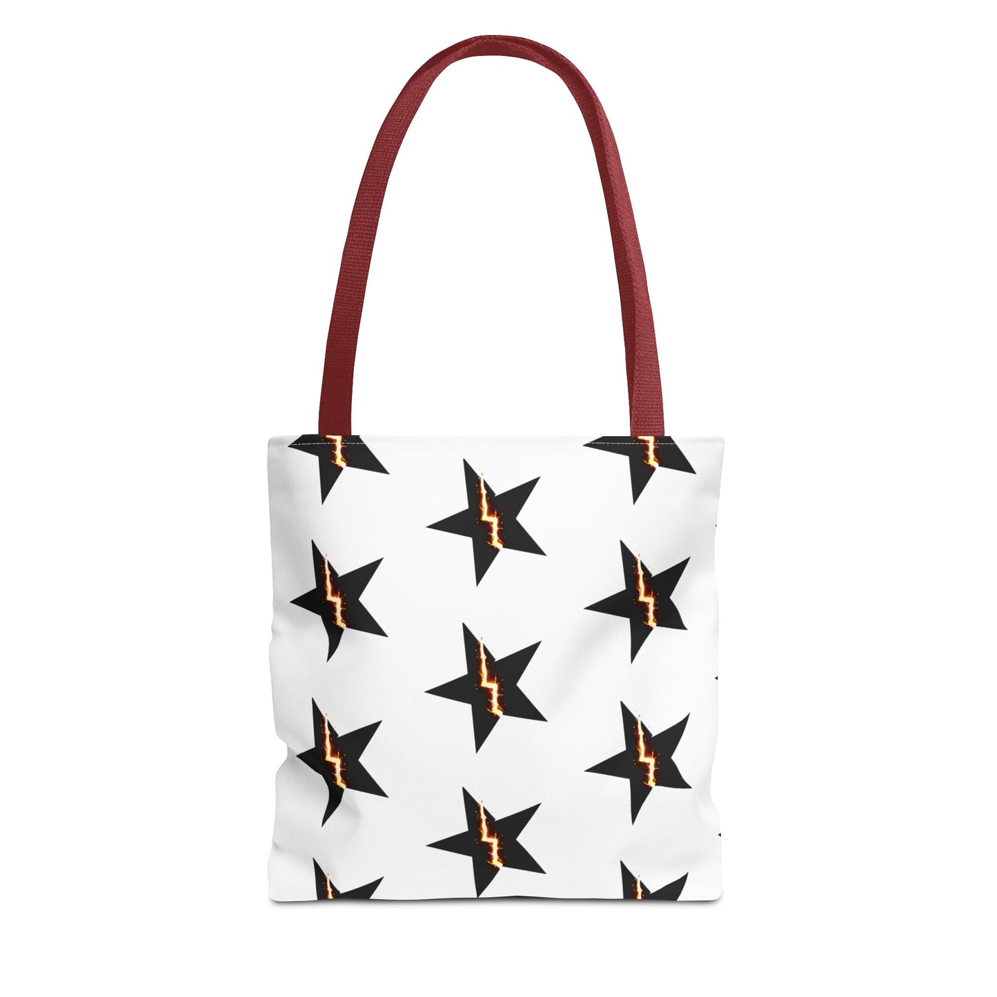 Broken Star Tote Bag — Patterned Reusable Grocery & Everyday Carry Tote