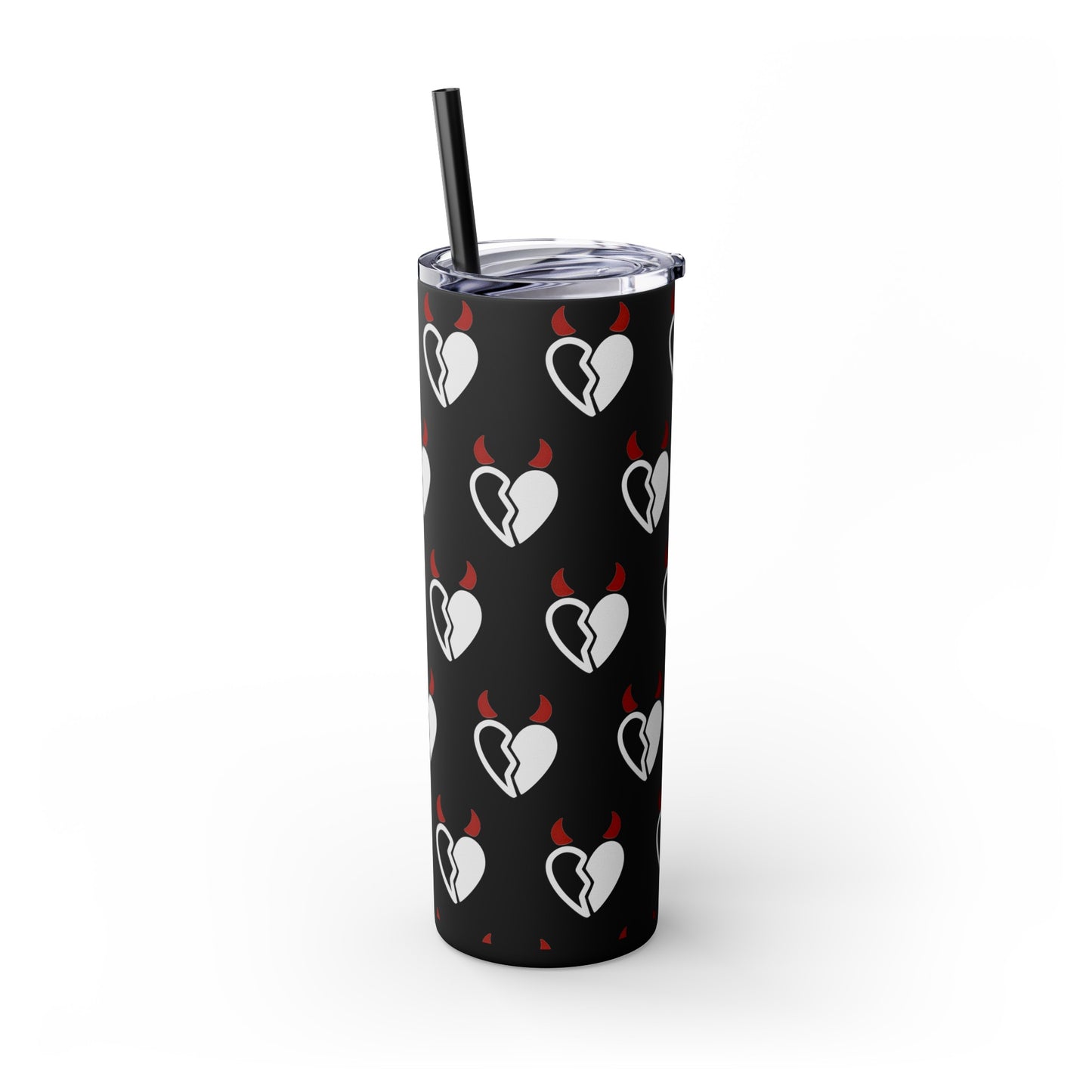 BFH Skinny Tumbler with Straw, 20oz