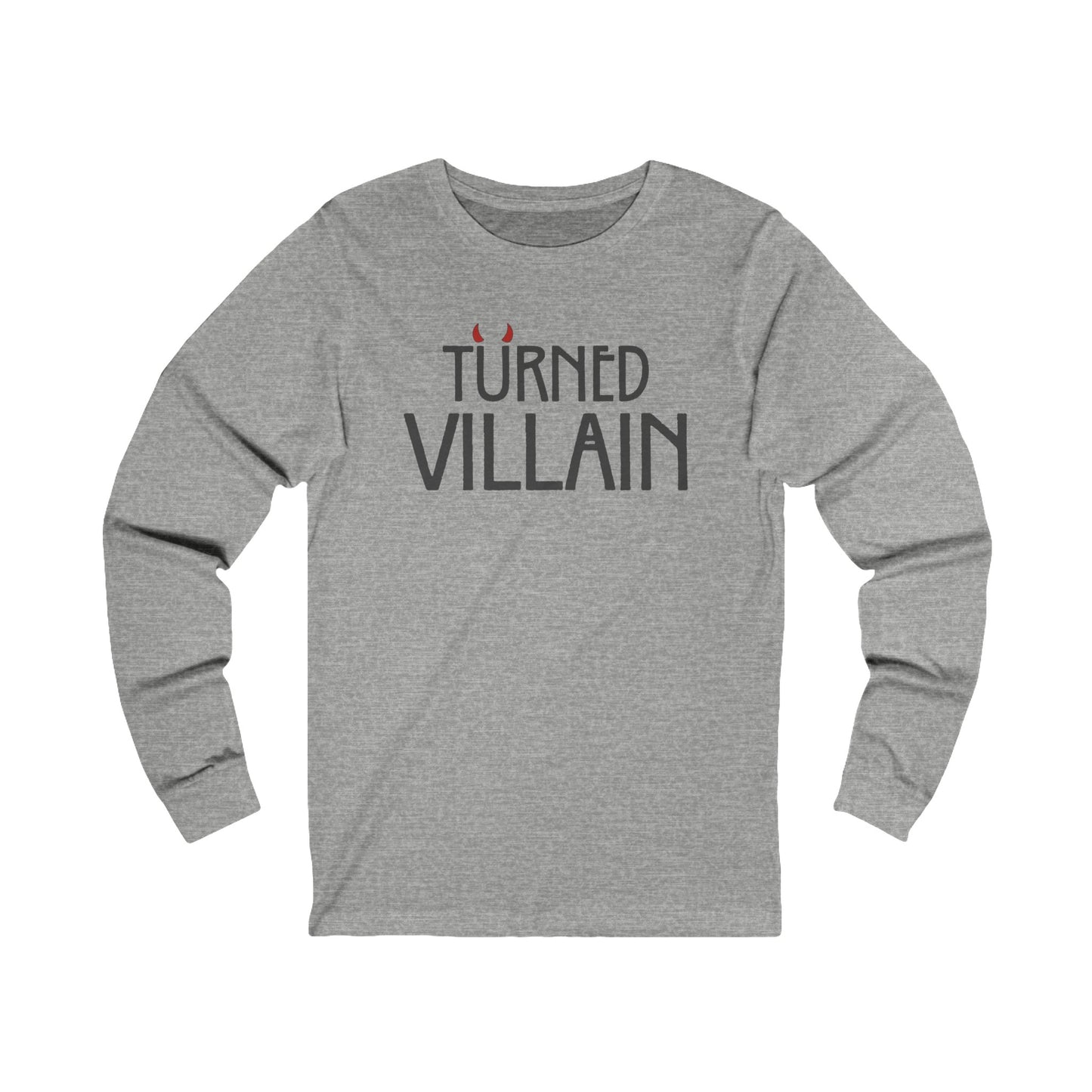 Turned Villain Unisex Jersey Long Sleeve Tee