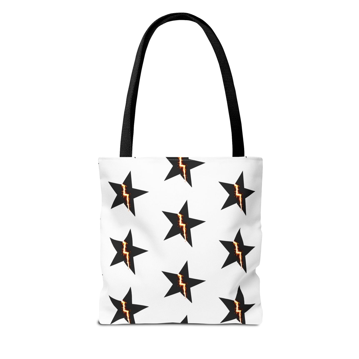 Broken Star Tote Bag — Patterned Reusable Grocery & Everyday Carry Tote