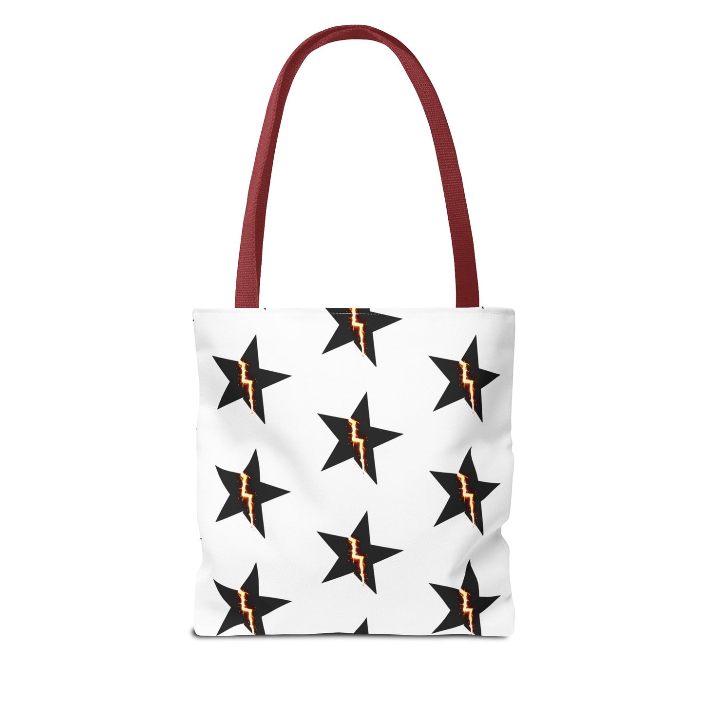 Broken Star Tote Bag — Patterned Reusable Grocery & Everyday Carry Tote