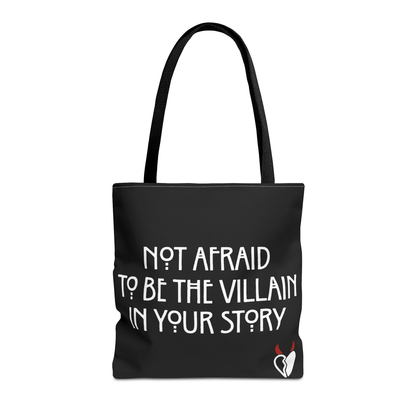 Not Afraid Black Tote Bag