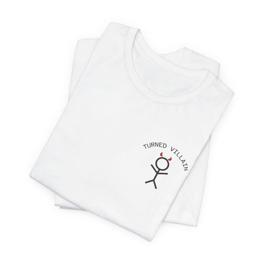 "What's Left of Me" Broken Heart Stick Figure Tee — Emotional Recovery Graphic Shirt