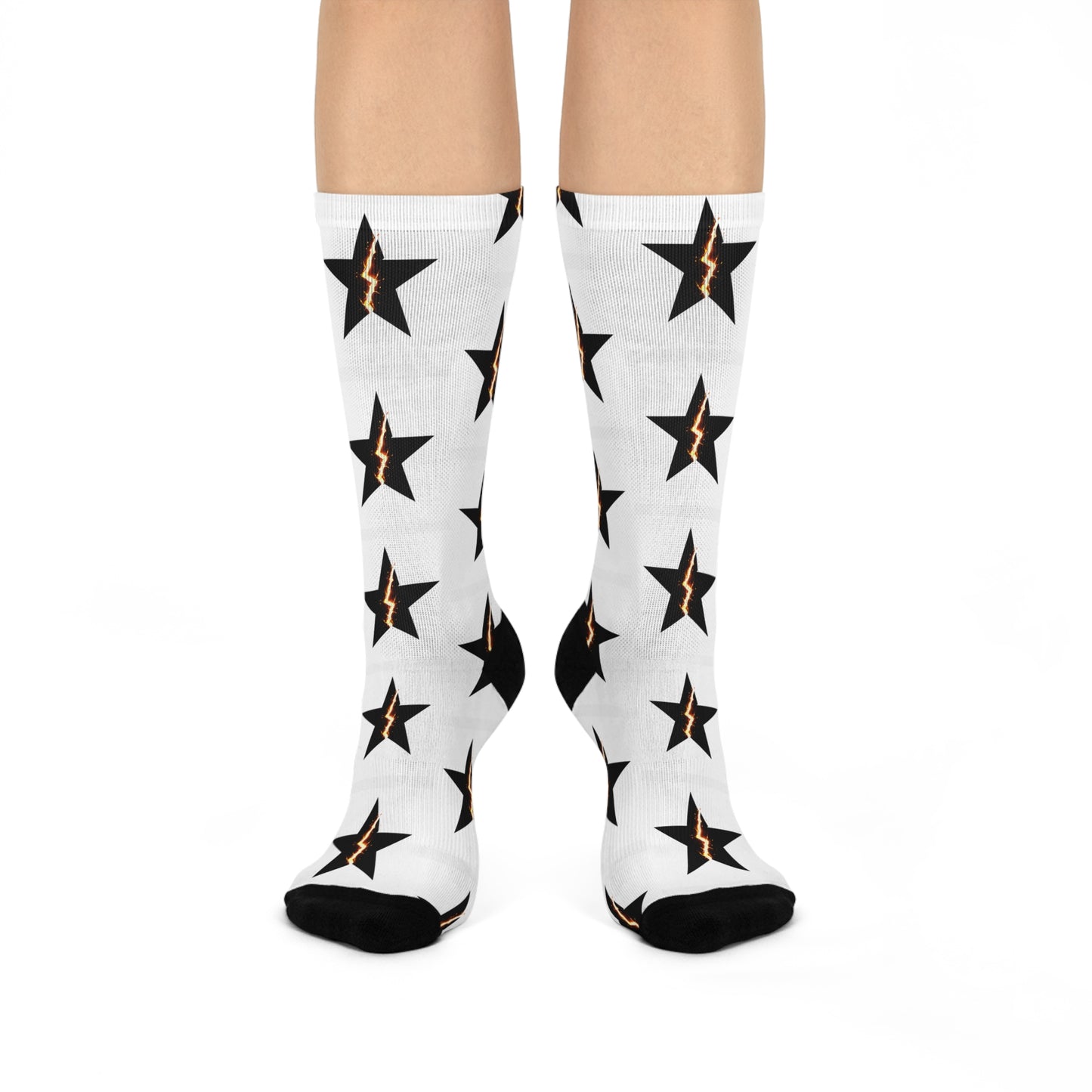 Broken Star Cushioned Crew Socks