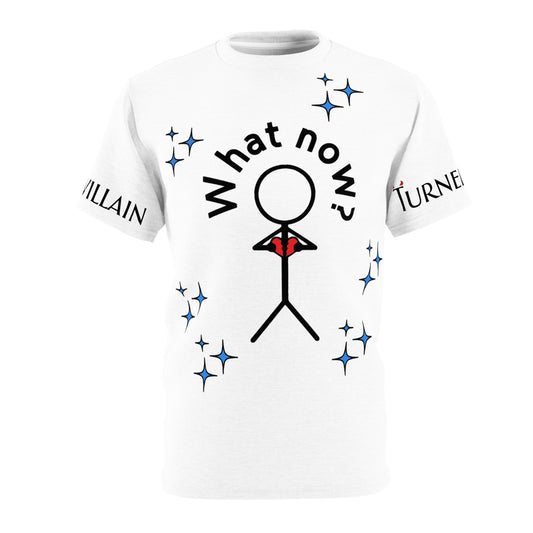 What Now? Stick Figure Graphic Tee
