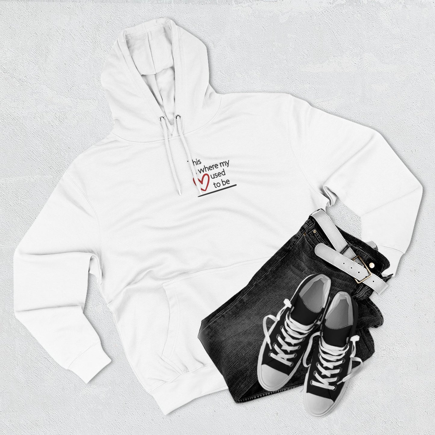 This is Where Fleece Hoodie