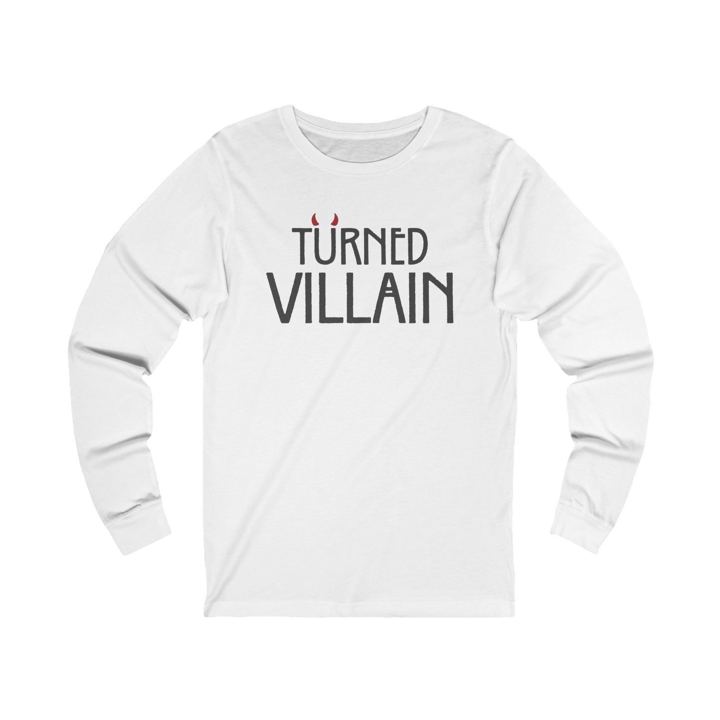 Turned Villain Unisex Jersey Long Sleeve Tee