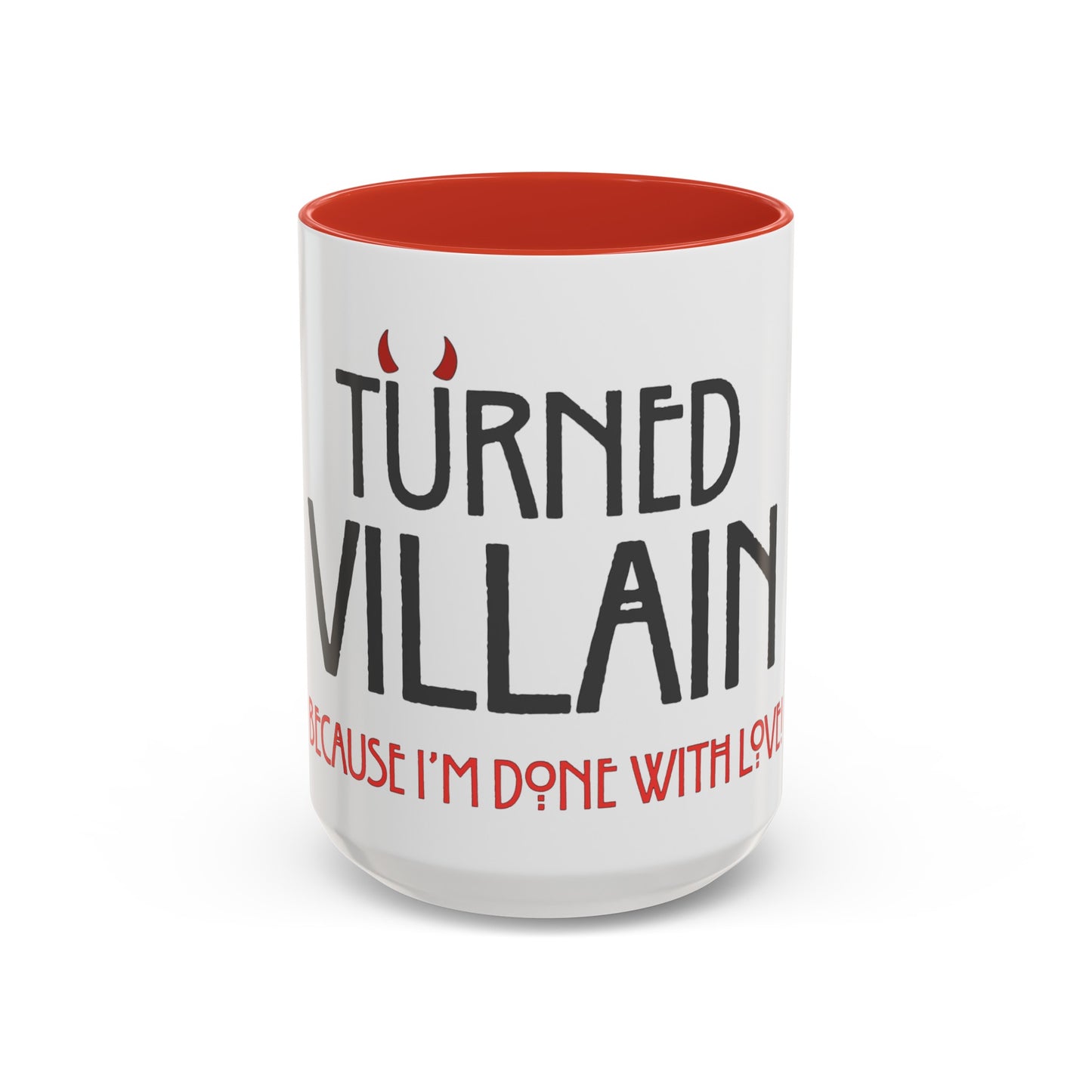 Turned Villain Accent Coffee Mug