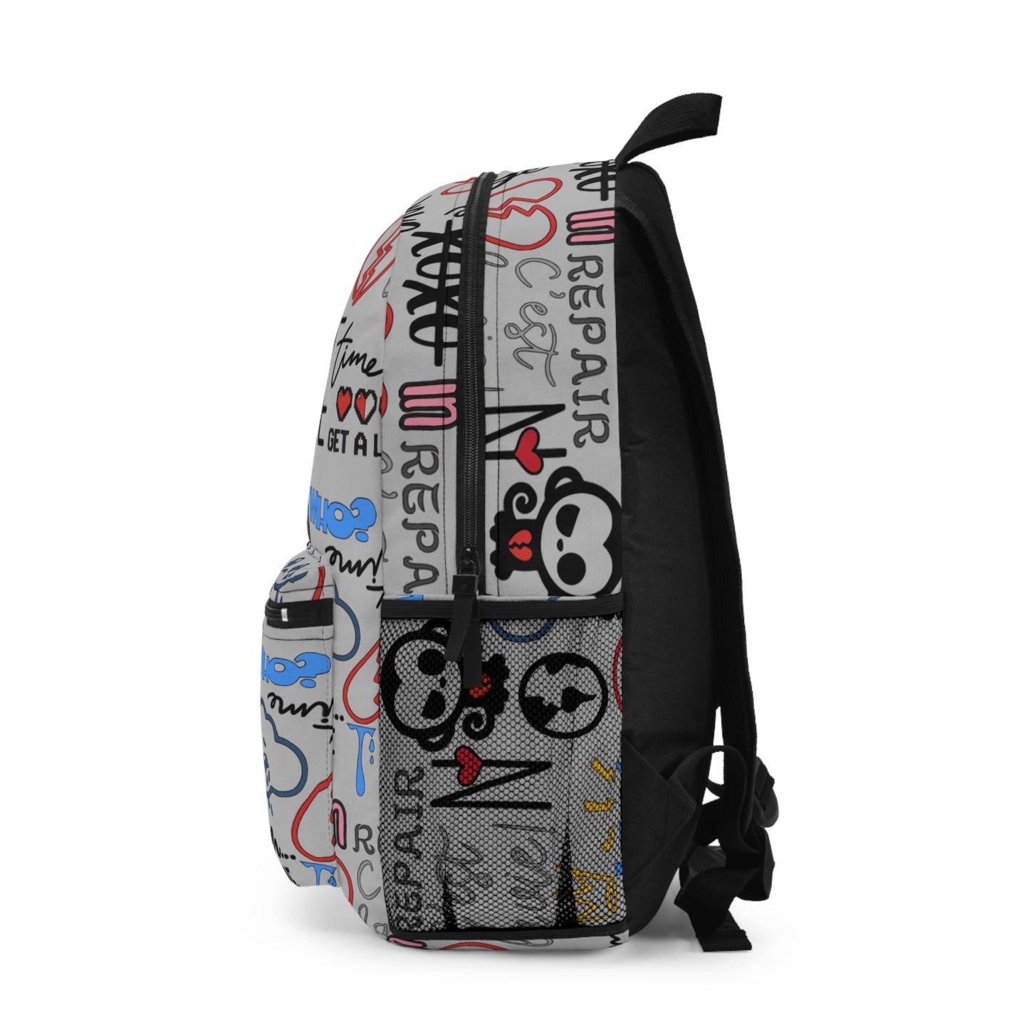 Me Time Gray Backpack