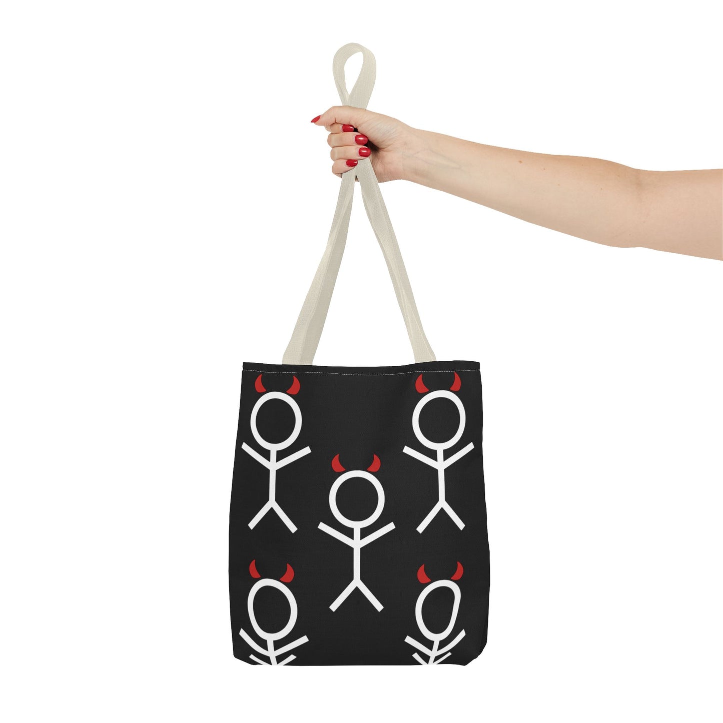 Born From Heartbreak Stickman Tote Bag