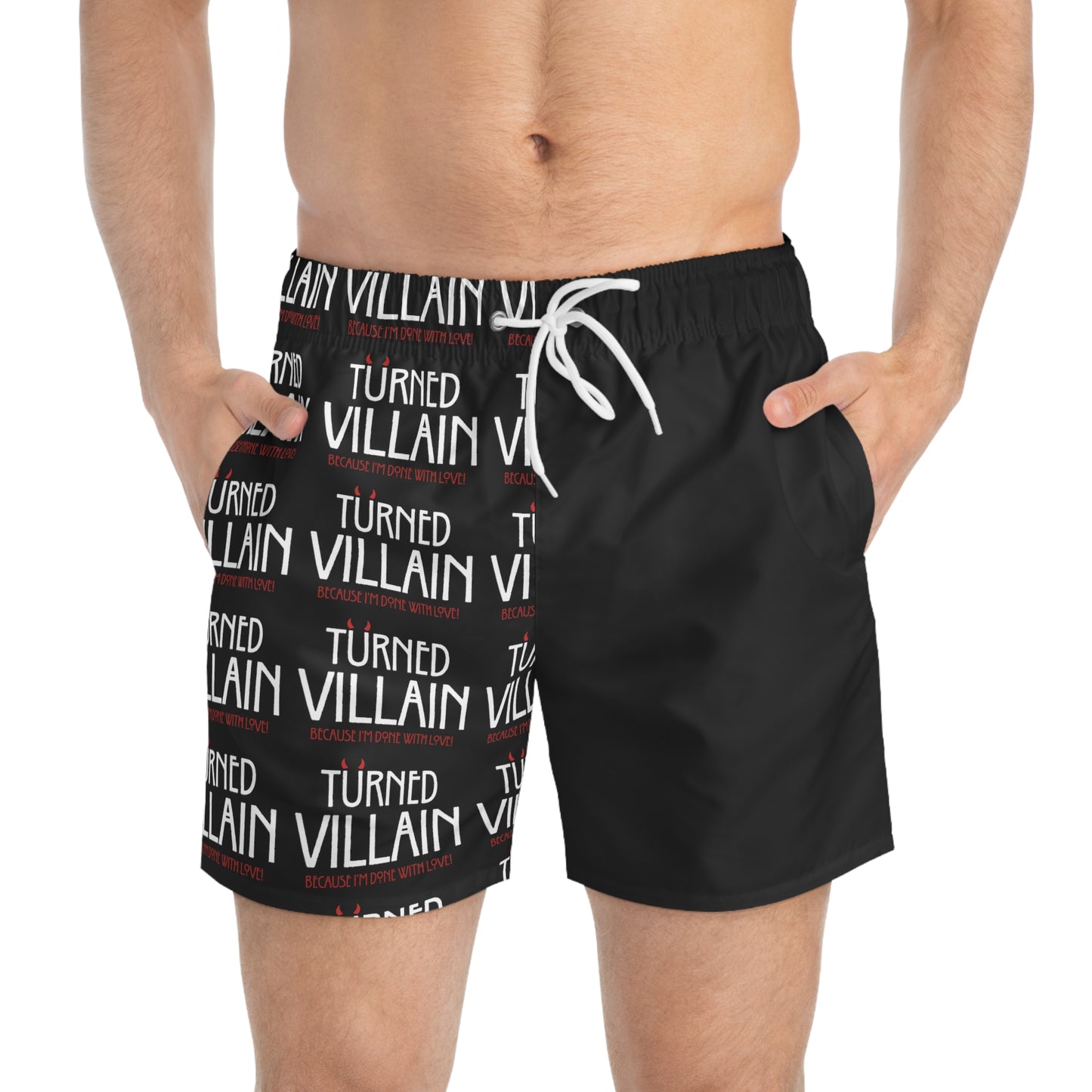 Turned Villain Swim Trunks