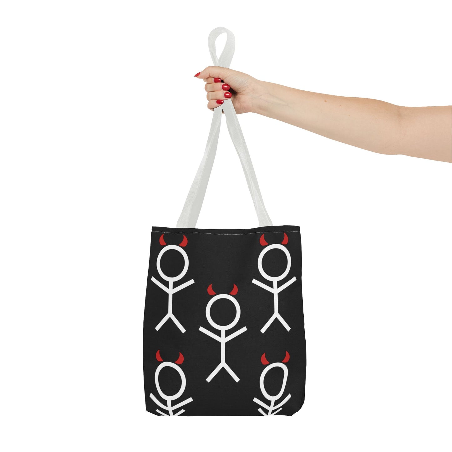 Born From Heartbreak Stickman Tote Bag