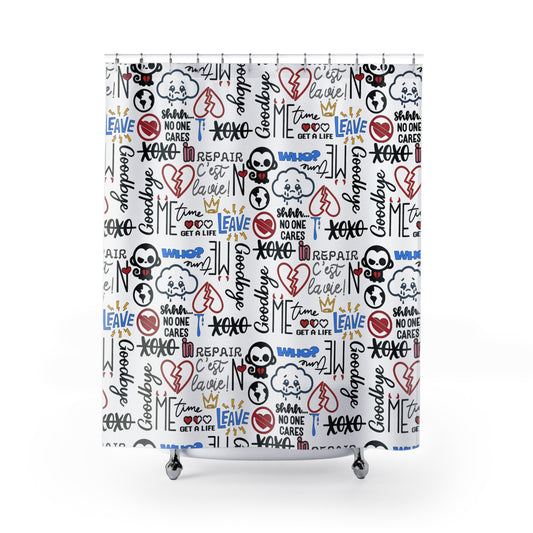 Me Time Shower Curtain