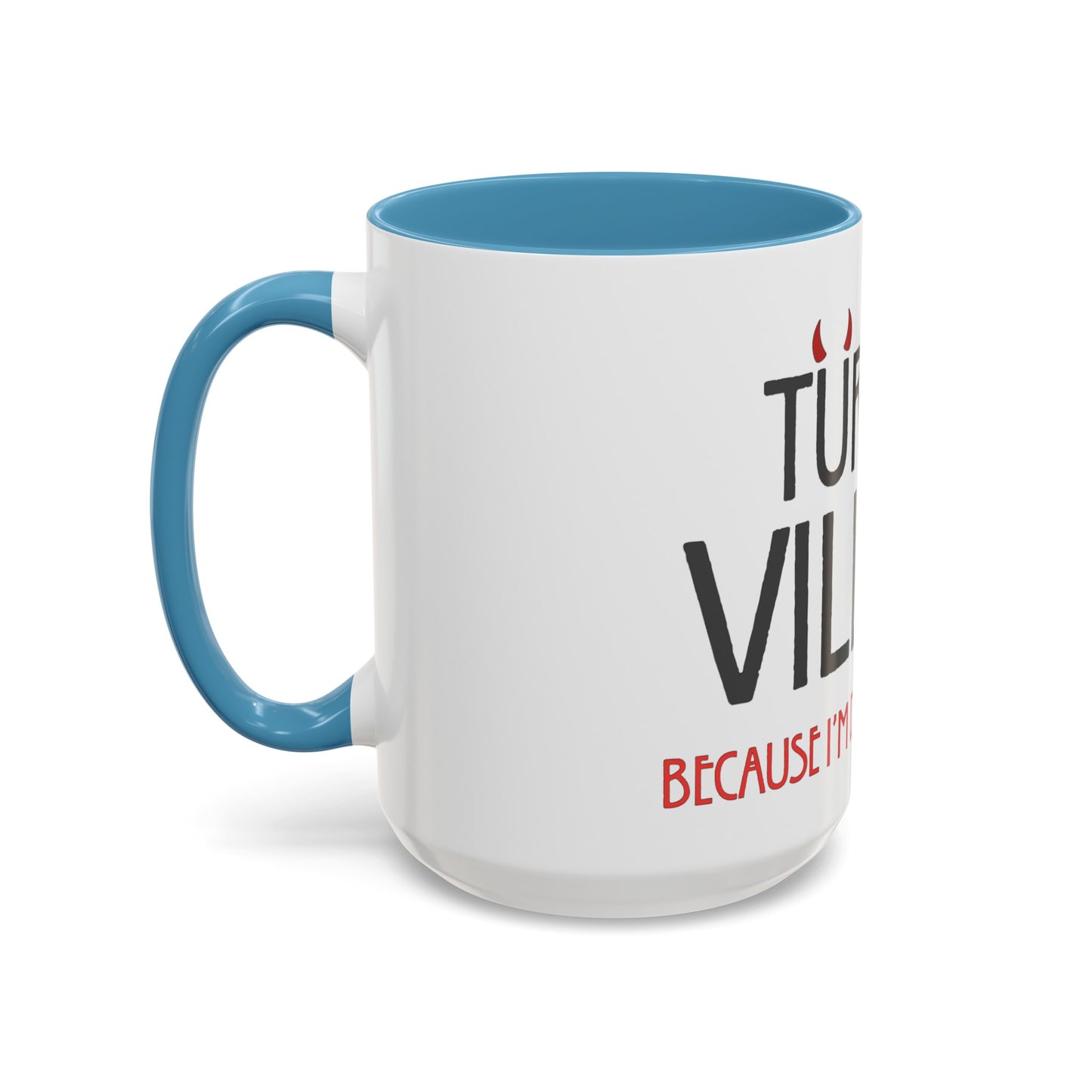 Turned Villain Accent Coffee Mug