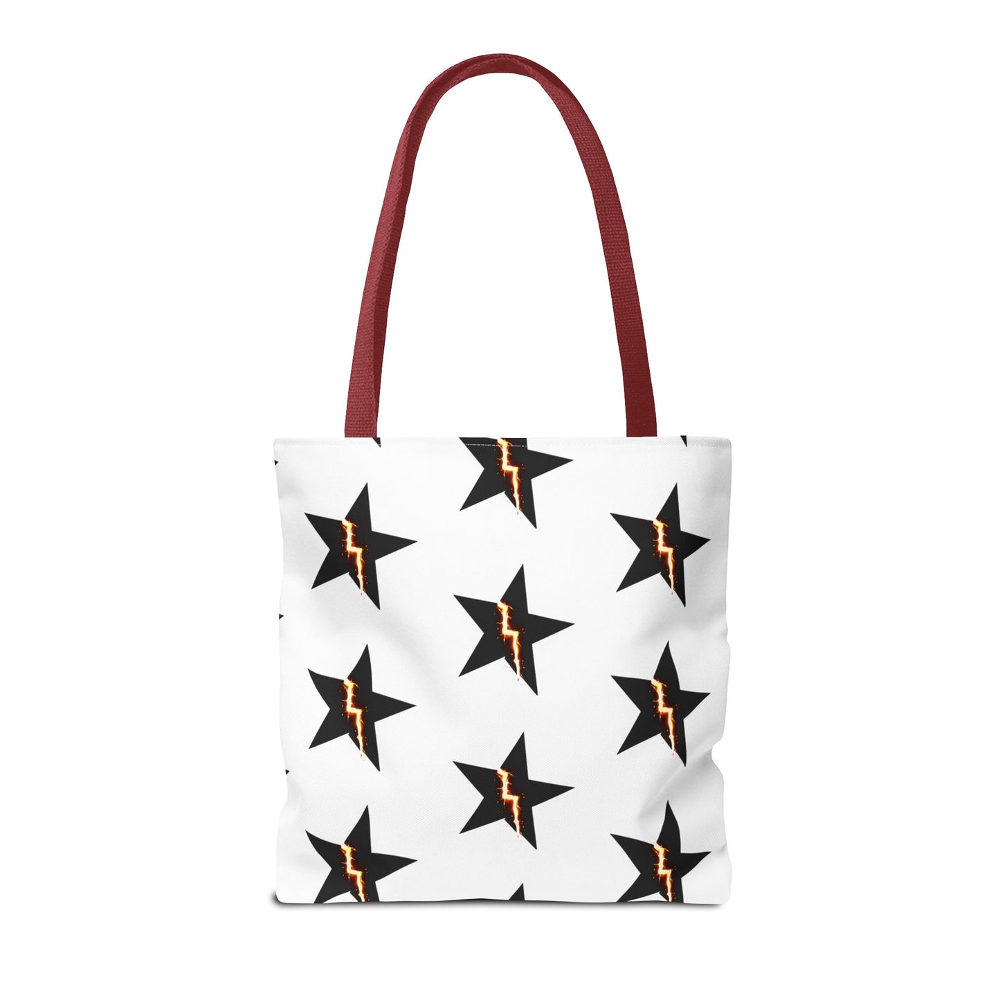 Broken Star Tote Bag — Patterned Reusable Grocery & Everyday Carry Tote