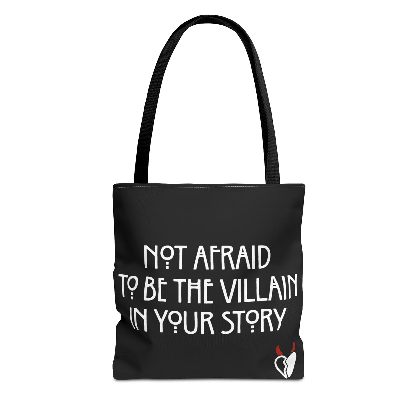 Not Afraid Black Tote Bag