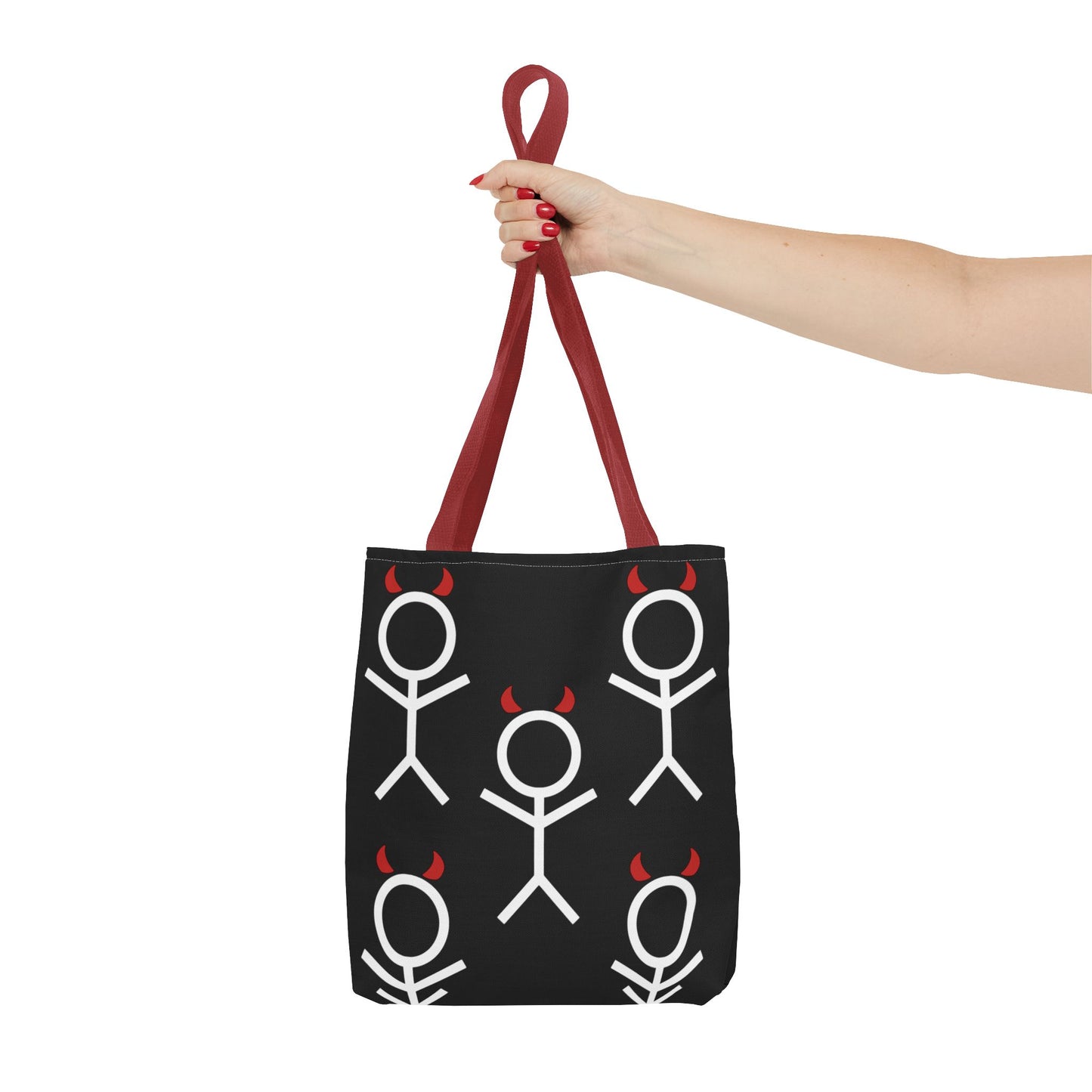 Born From Heartbreak Stickman Tote Bag