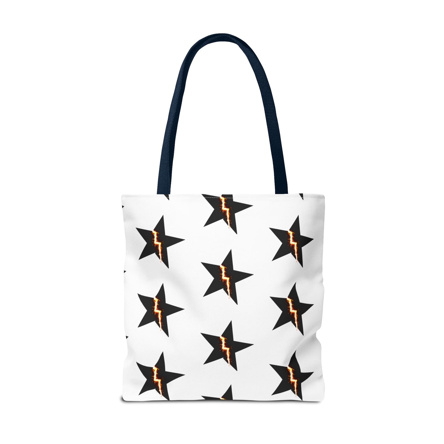 Broken Star Tote Bag — Patterned Reusable Grocery & Everyday Carry Tote