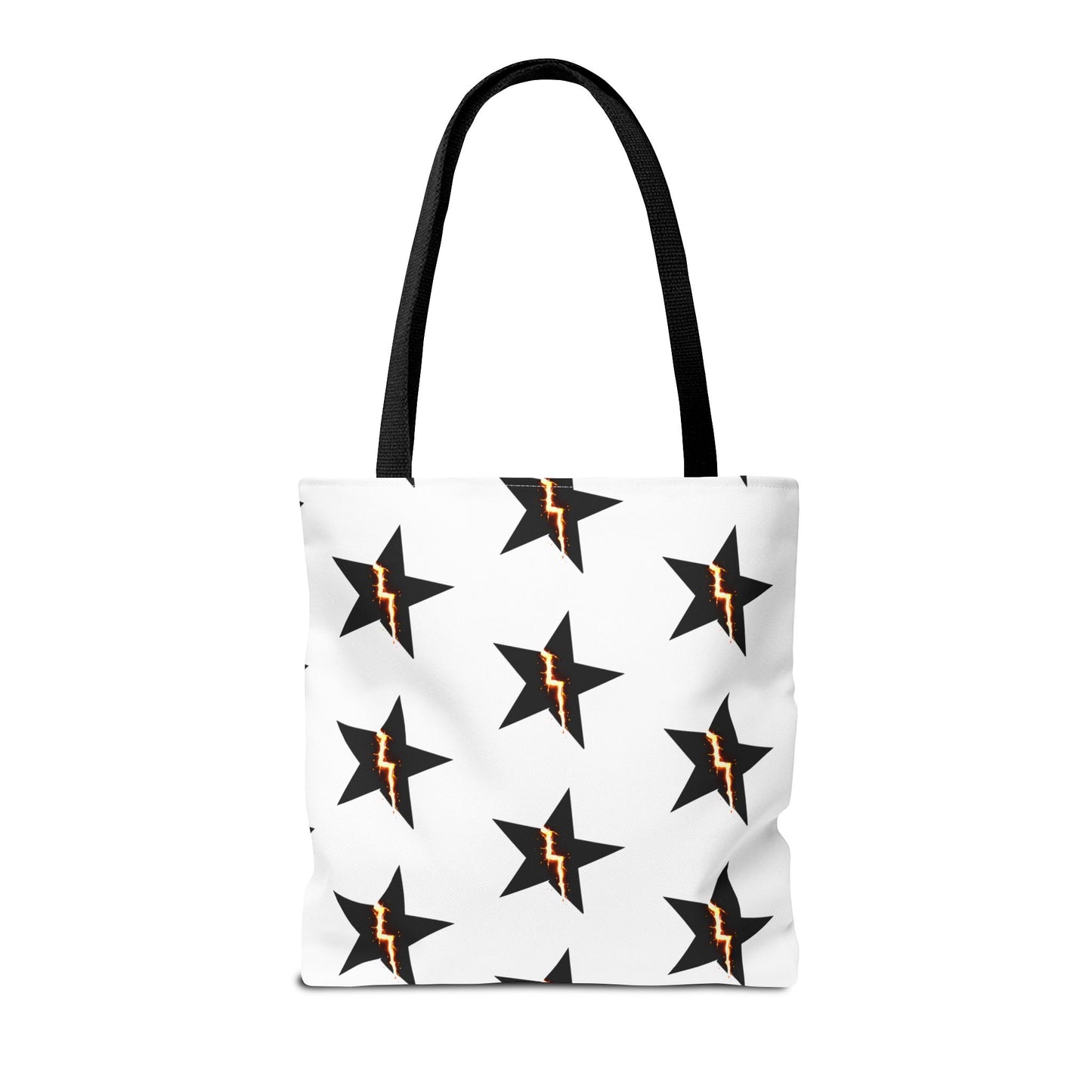 Broken Star Tote Bag — Patterned Reusable Grocery & Everyday Carry Tote